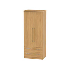 Gemini 2 Door 2 Drawer Tall Wardrobe