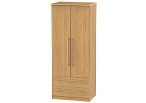 Gemini 2 Door 2 Drawer Tall Wardrobe