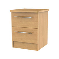 Gemini 2 Drawer Bedside Chest