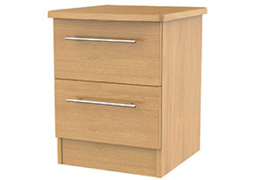 Gemini 2 Drawer Bedside Chest