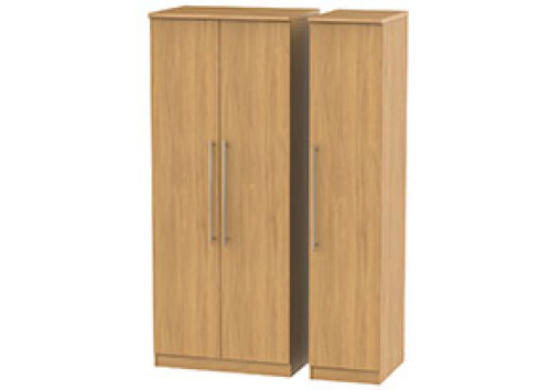 Gemini 3 Door Tall Wardrobe