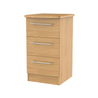 Gemini 3 Drawer Bedside Chest