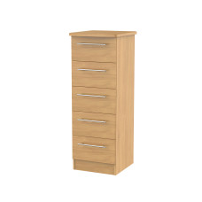 Gemini 5 Drawer Narrow Chest