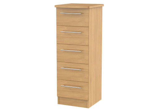 Gemini 5 Drawer Narrow Chest