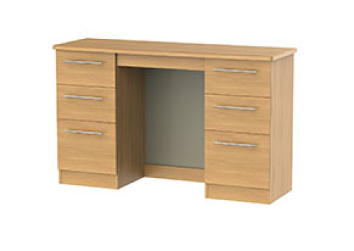 Gemini 6 Drawer Double Dressing Table 