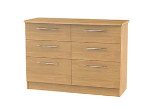 Gemini 6 Drawer Twin Chest