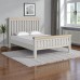 Hexham 5'0" King Grey Painted & Oak Bed Frame