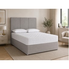 Langley Memory 4'6" Double Divan Set Langley Memory 4'6" Double Divan Set