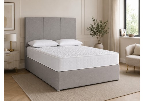 Langley Memory 4'6" Double Divan Set Langley Memory 4'6" Double Divan Set