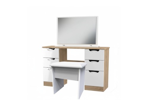 Libra 6 Drawer Dressing Table Set 