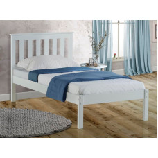 Lynton 3'0" Single White Wooden Bed Frame