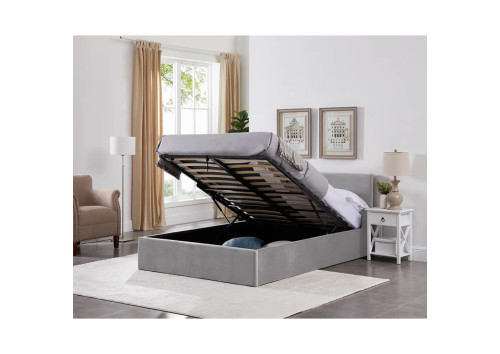 Lynx 5'0" King Size Ottoman Bed