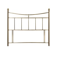 Malaga Antique Brass 4'6" Double Size Headboard