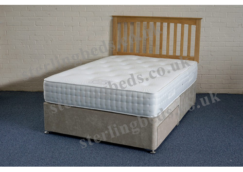 Petworth 6'0" Super King Zip & Link Divan Set