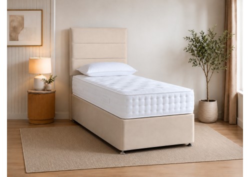Prinsted 1000 2'6" Small Single Divan Set Prinsted 1000 2'6" Small Single Divan Set