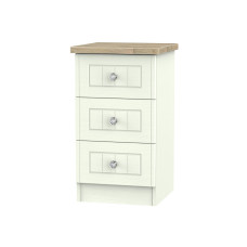 Capricorn Crystal 3 Drawer Bedside Chest