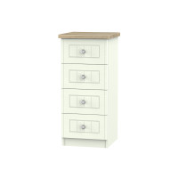 Capricorn Crystal 4 Drawer Narrow Chest