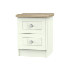 Capricorn Crystal 2 Drawer Bedside Chest