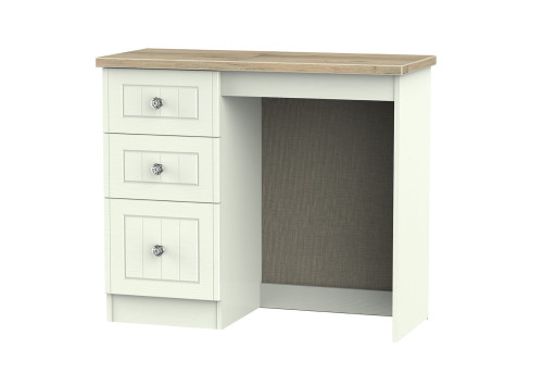 Capricorn Crystal 3 Drawer Single Dressing Table 