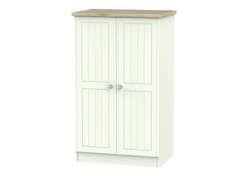 Capricorn Crystal 2 Door Midi Wardrobe