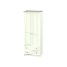 Capricorn Crystal 2 Door 2 Drawer Wardrobe