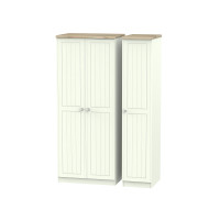 Capricorn Crystal 3 Door Wardrobe