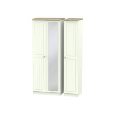 Capricorn Crystal 3 Door Mirror Wardrobe