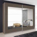 Apollo 181cm (6'0") 2 Door Sliding Mirrored Wardrobe  