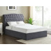 Rome 4'6" Double Size Sleigh Ottoman Bed