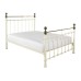 Seville 4'6" Double Cream & Antique Brass Bed Frame Seville 4'6" Double Cream & Antique Brass Bed Frame