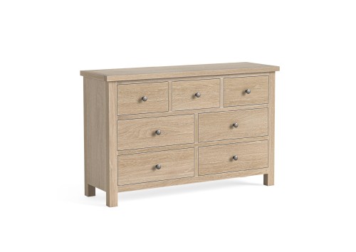 Stamford 3 Over 4 Oak Chest