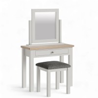 Stamford Grey & Oak Dressing Table Set