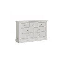 Wilton 3 Over 4 Drawer Grey Painted Chest