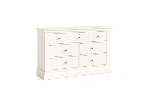 Wilton 3 Over 4 Drawer White Painted Chest Wilton 3 Over 4 Drawer White Painted Chest