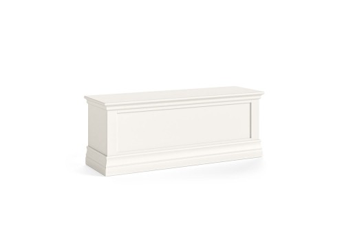 Wilton White Painted Blanket Box