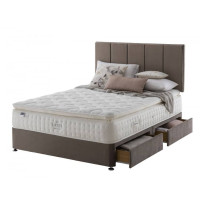 Silentnight Latex 2400 3'0" Single Divan Set