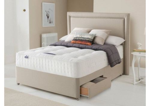 Silentnight Natural Pocket 2000 4'6" Double Divan Set