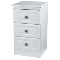 Taurus 3 Drawer Bedside Chest