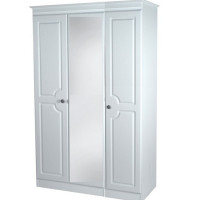 Taurus 3 Door Mirror Tall Wardrobe