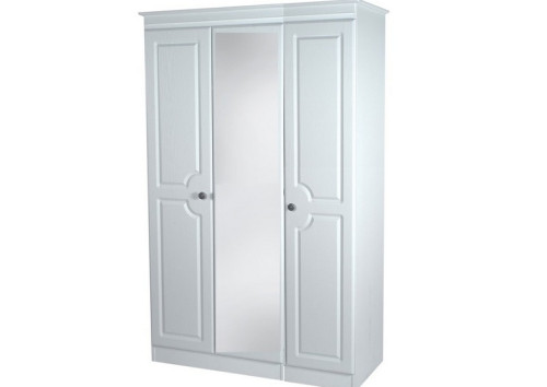 Taurus 3 Door Mirror Tall Wardrobe