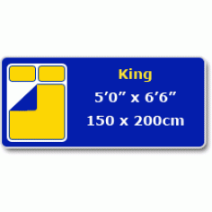 King - 5'0" (150cm) King - 5'0" (150cm)