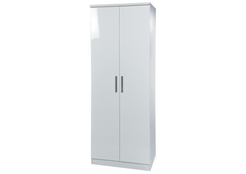 Aries 2 Door Double Hanging Wardrobe