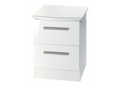 Aries 2 Drawer Bedside Chest