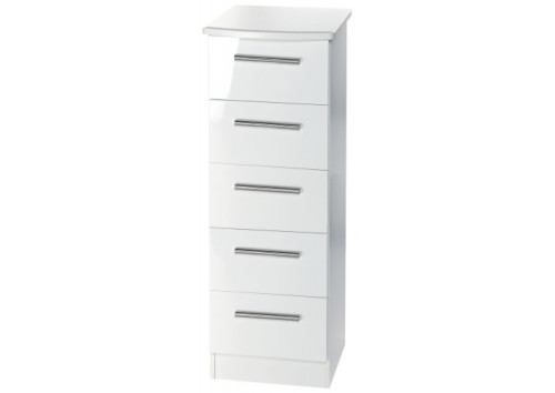 Aries 5 Drawer Narrow Chest