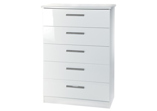 Aries 5 Drawer Wide Chest
