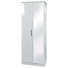 Aries 2 Door Mirror Wardrobe