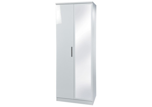 Aries 2 Door Mirror Wardrobe