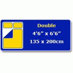 Double - 4'6" (135cm)