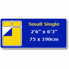 Small Single - 2'6" (75cm) Small Single - 2'6" (75cm)