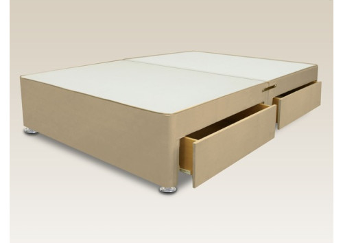 Sterling 4'0" Small Double 4 Drawer Divan Base 